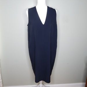 everlane women black dress sz 10